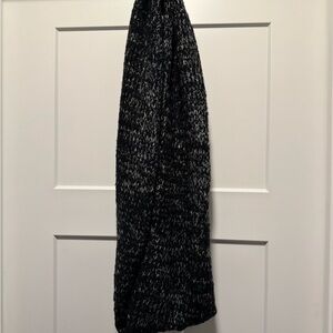 Black and White Infinity Scarf